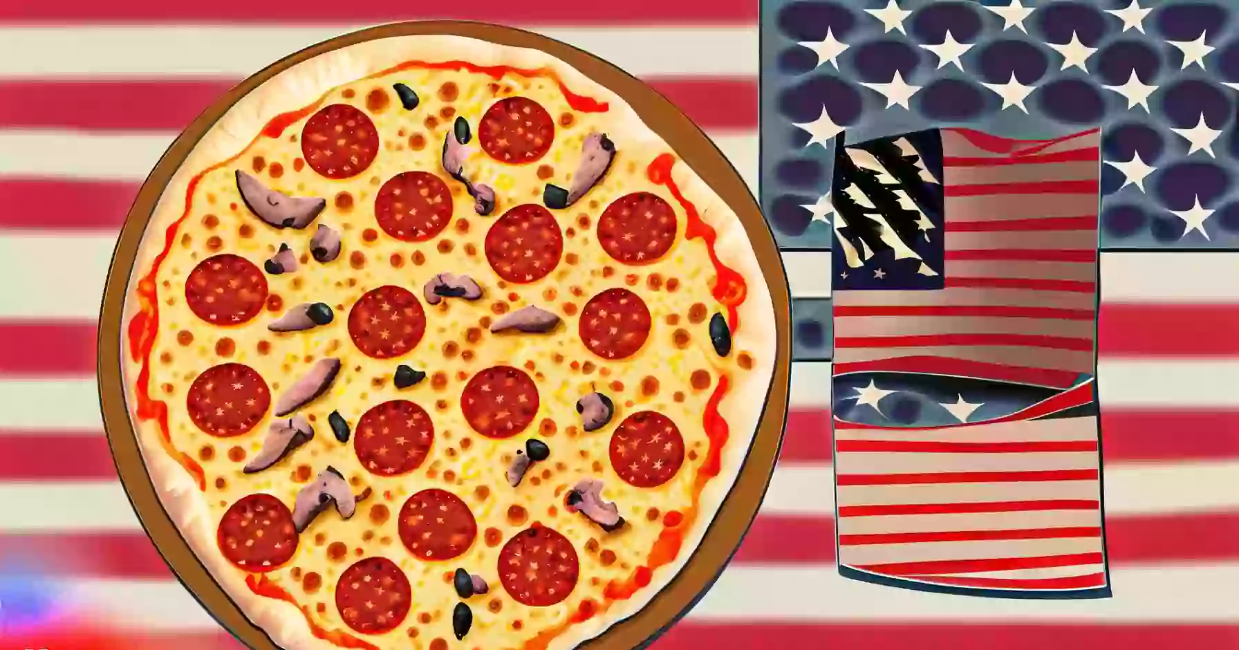 Is pizza an American Food?