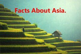 Facts About Asia.